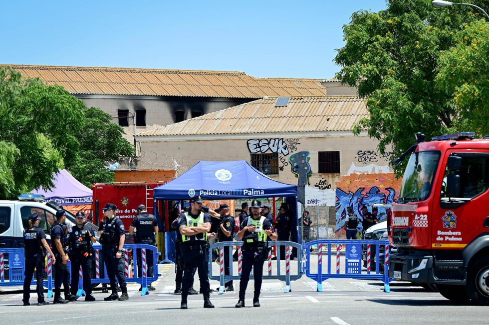Finaliza el desalojo de los últimos 51 residentes de la antigua prisión de Palma