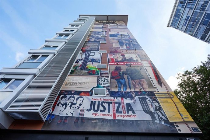 La recreación del mural fue realizada de forma colectiva durante el verano de 2025
