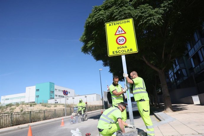 Vial entornos escolares de Zaragoza.