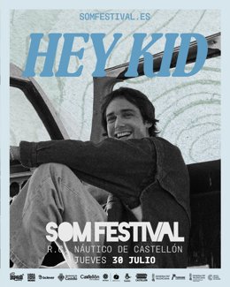 SOM Festival cierra el cartel de 2026 con la incorporación del artista barcelonés Hey Kid
