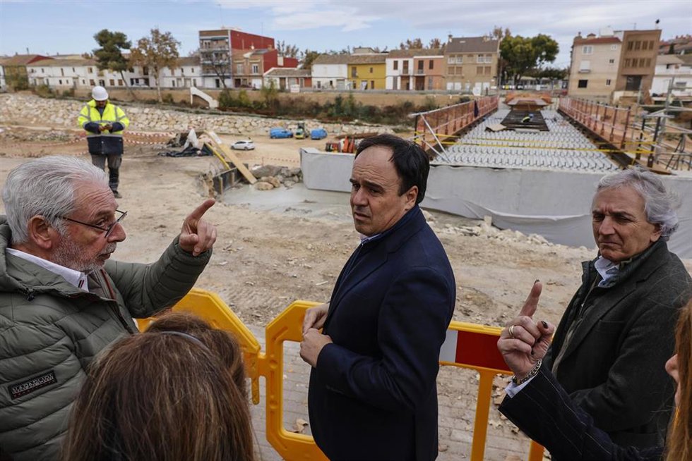 Archivo - El presidente de la Generalitat, Juanfran Pérez Llorca, en una imagen de archivo en Picanya