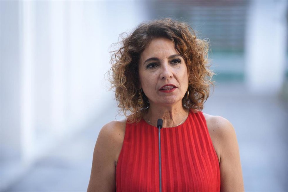 La secretaria general del PSOE de Andalucía, María Jesús Montero (Fotografía de Archivo)
