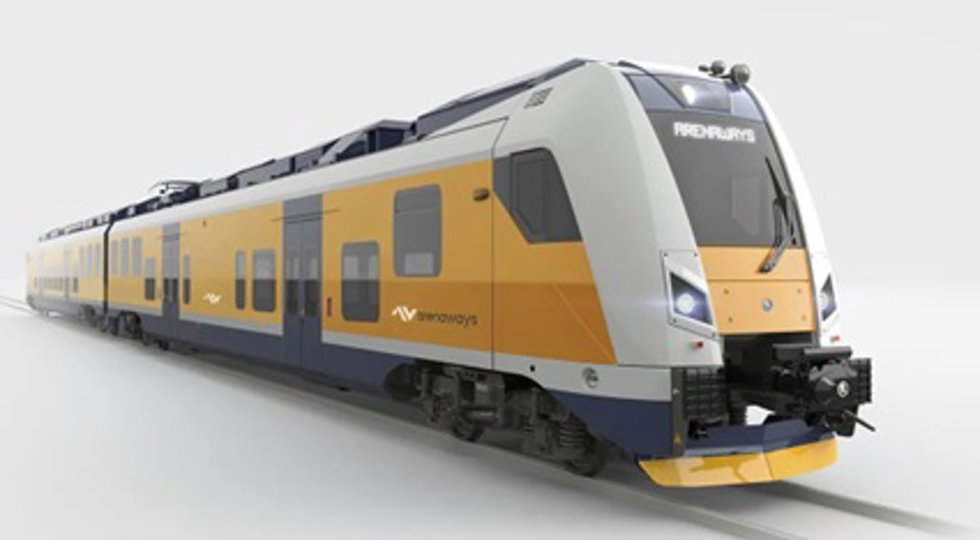 Archivo - Tren de Arenaways, participado al 33% por Serena.