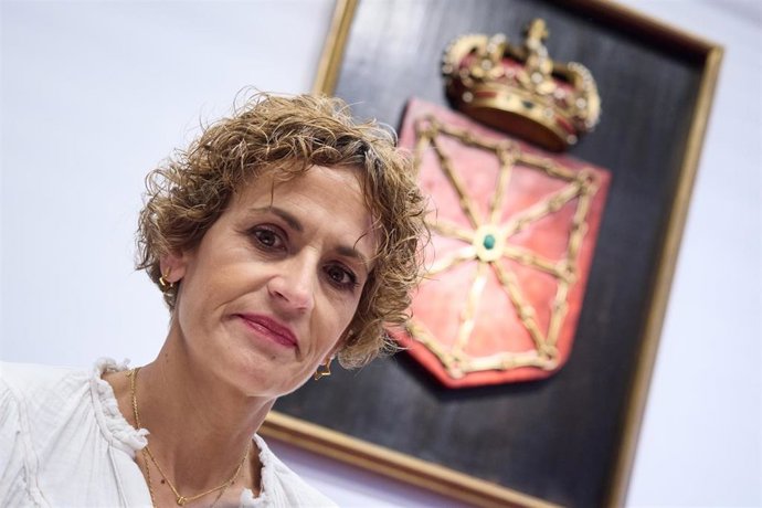 La presidenta del Gobierno de Navarra, María Chivite.