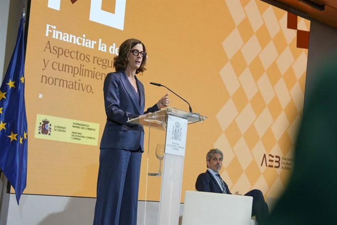La presidenta de la Asociación Española de Banca (AEB), Alejandra Kindelán.