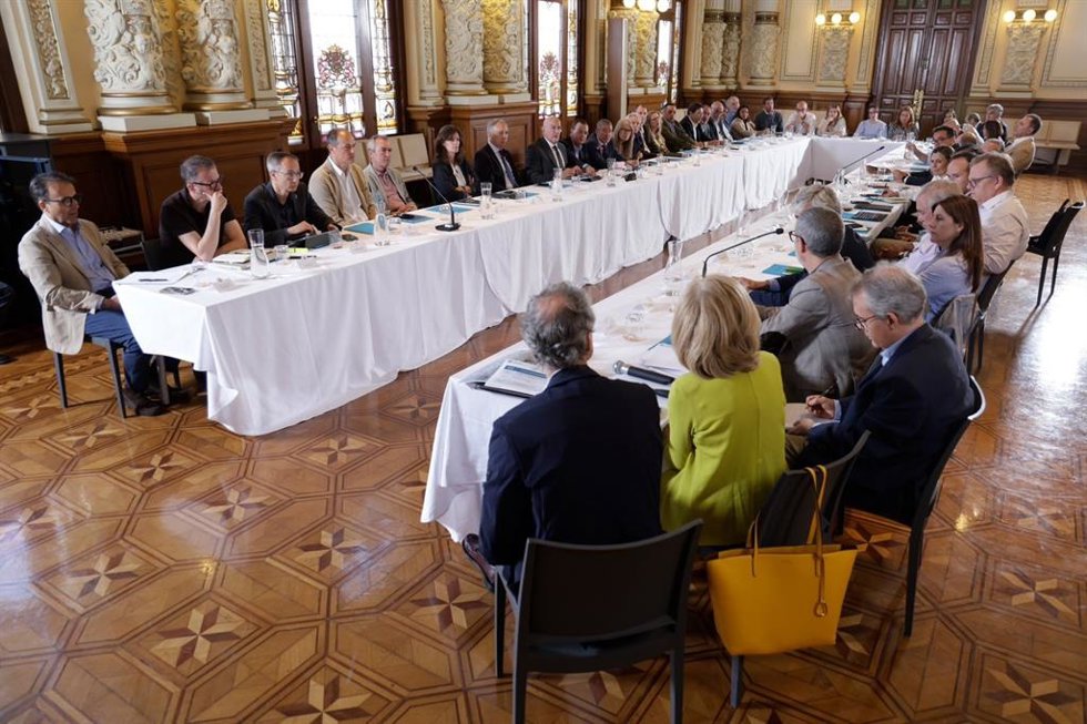 Presentación del Plan Director del 'Hub' Logístico Agroalimentario de Valladolid.