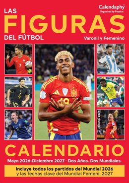 Portada Calendario Las Figuras del Fútbol