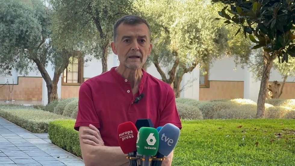 El Portavoz Y Parlamentario Electo De Por Andalucía, Antonio Maíllo.