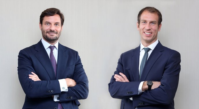 Luis Buceta, "director general de Negocio e Inversiones de Creand AM en España, y Miguel Ángel Rico, director de inversiones de la gestora Creand Asset Management.