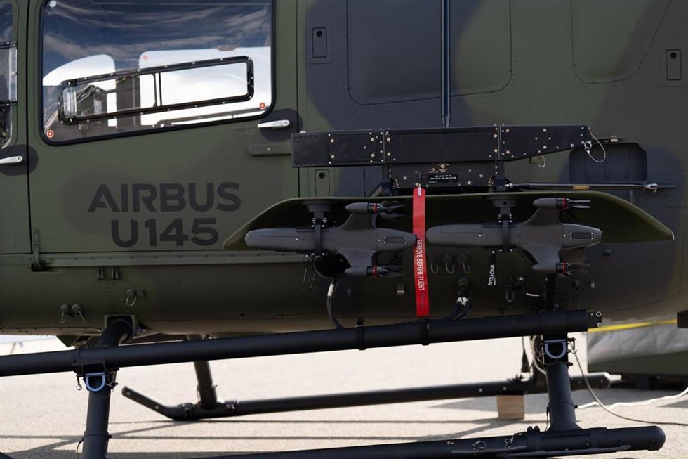 Helicóptero Airbus.