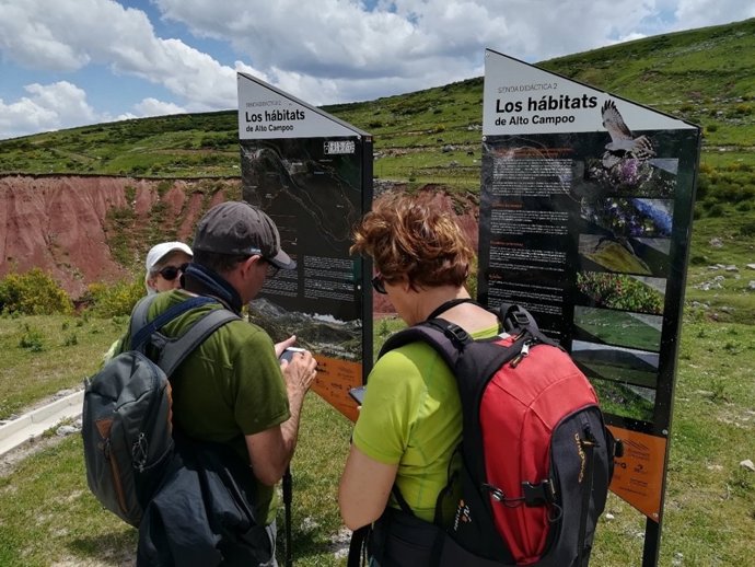 Participantes en la edición anterior de las rutas guiadas por Alto Campoo promovidas por Cantur y SEO/BirdLife