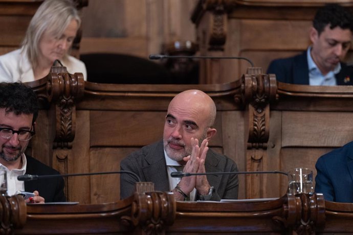 Archivo - El president del PP a l'Ajuntament de Barcelona, Daniel Sirera