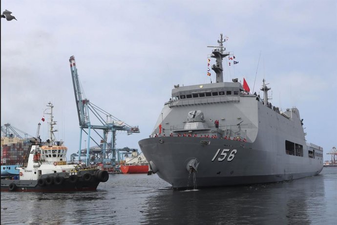 Perú.- Buque multipropósito Pisco de la Marina llegó a EE.UU. para participar en ejercicio naval