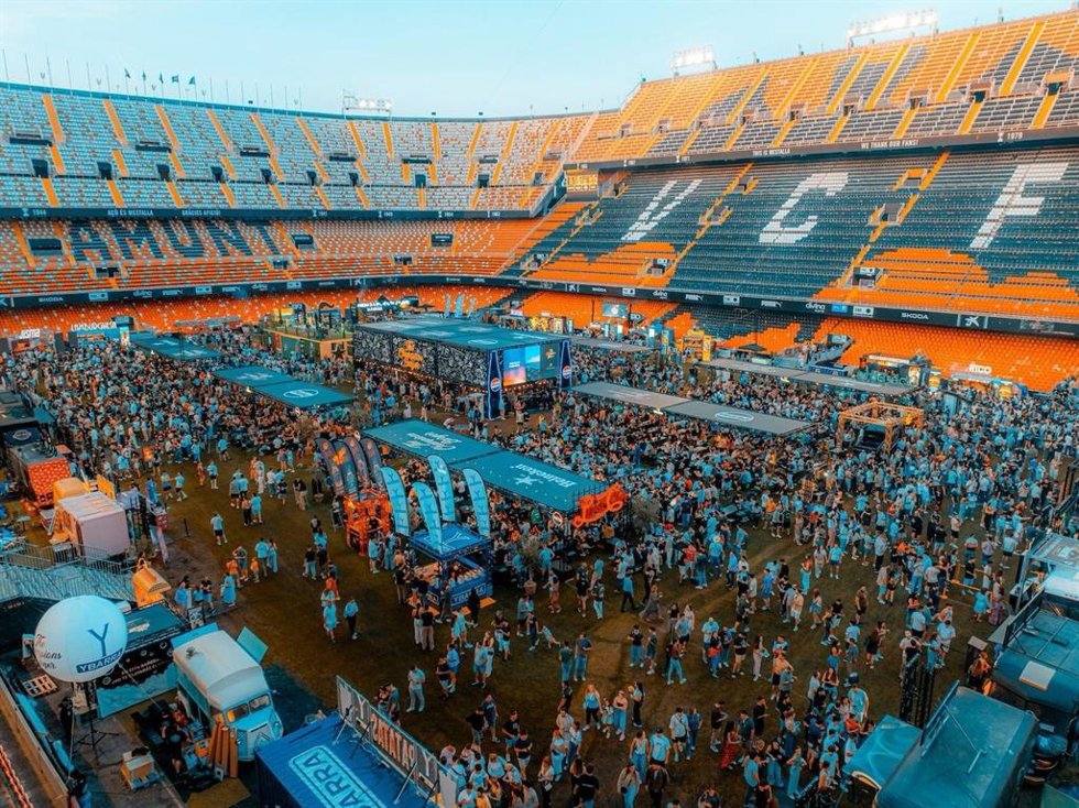 The Champions Burger vuelve a Mestalla