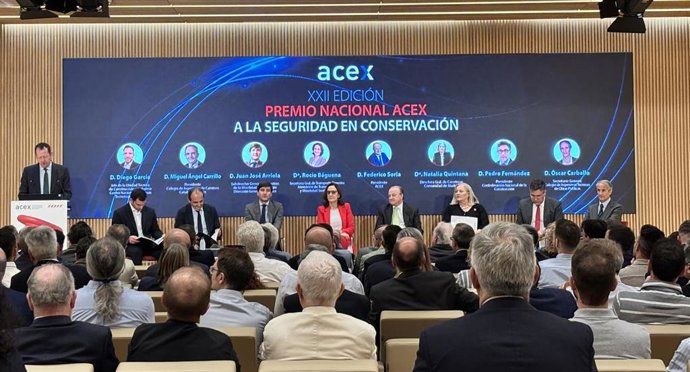 Ceremonia de entrega del Premio Nacional ACEX, a 10 de junio de 2026.
