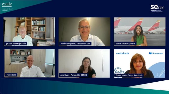 Fundación SERES y Esade celebran una nueva sesión de su Ciclo de Conferencias Esade - Fundación SERES con el título 'Activismo social y voluntariado corporativo: aprendizajes y perspectivas de futuro'