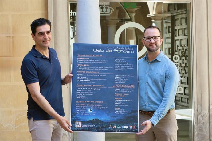 Marino Aguilera y Juan Manuel Marchal muestran la programación de 'Cielo de Frontera'