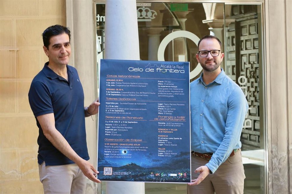 Marino Aguilera y Juan Manuel Marchal muestran la programación de 'Cielo de Frontera'