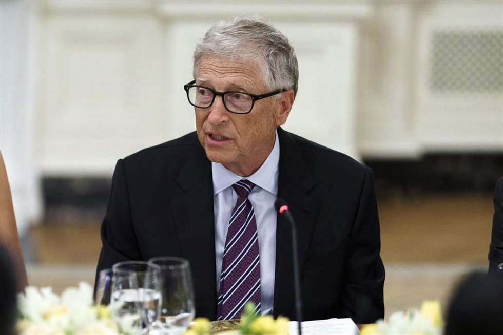 Archivo - El multimillonario Bill Gates, cofundador de Microsoft