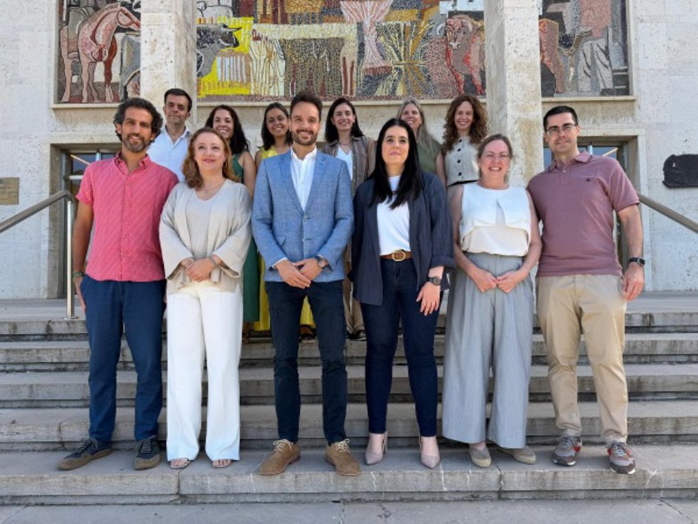 Integrantes del nuevo equipo decanal de Veterinaria.