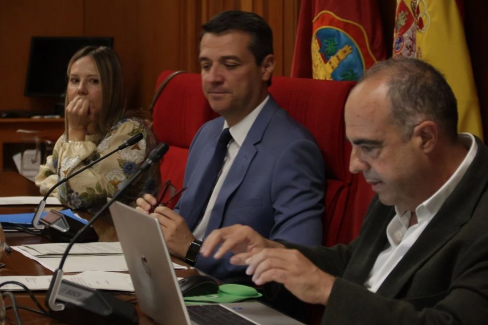 Celebración del Pleno Ordinario del Ayuntamiento de Córdoba.