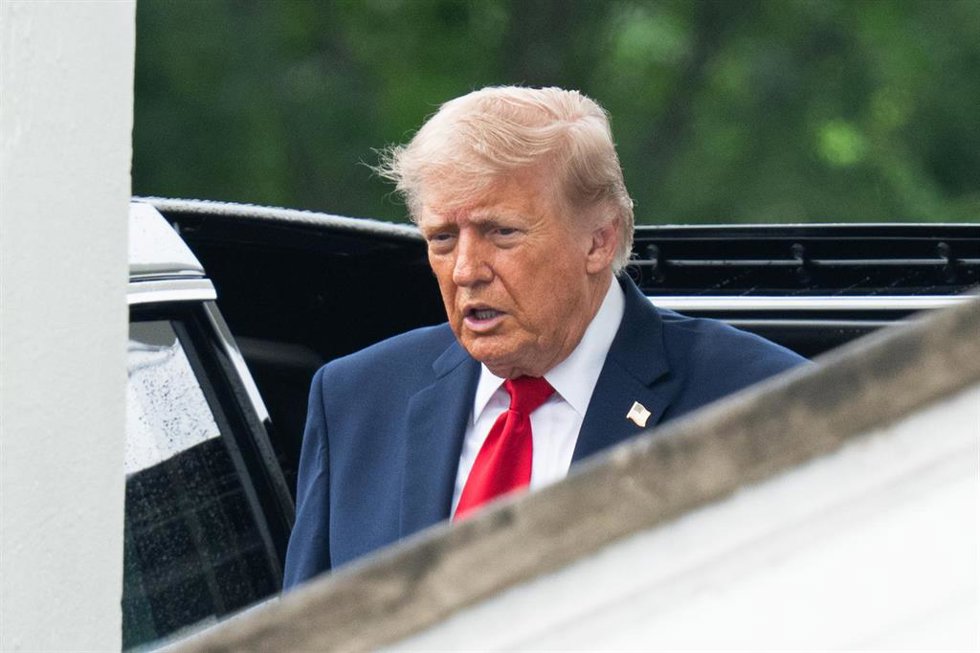 El presidente de Estados Unidos, Donald Trump. 