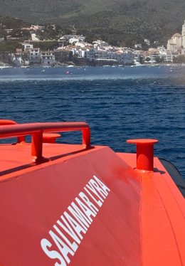 Una embarcación de Salvamento Marítimo en el dispositivo de búsqueda