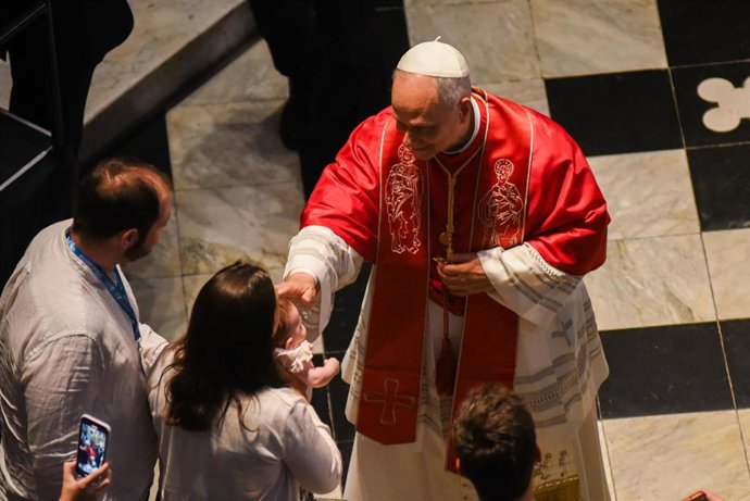 El Papa León XIV en Montserrat