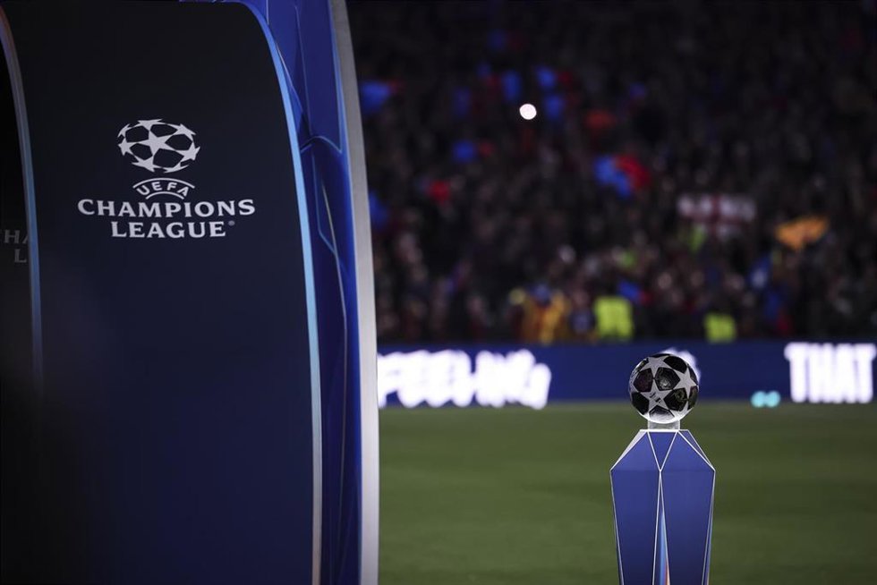 Archivo - El FC Barcelona presenta su candidatura para organizar la final de la Champions League de 2029 en el Camp Nou.