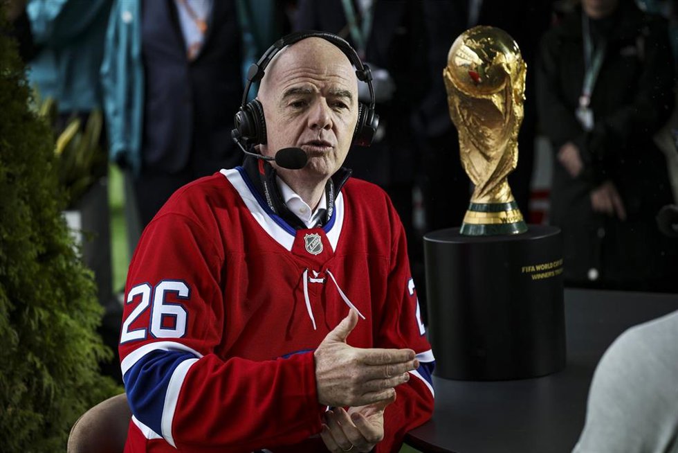 Gianni Infantino, presidente de la FIFA.