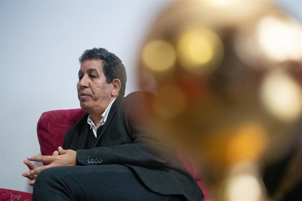 Archivo - El delegado del Frente Polisario en España, Abdulah Arabi, durante una entrevista para Europa Press, a 24 de febrero de 2026, en Madrid (España). 