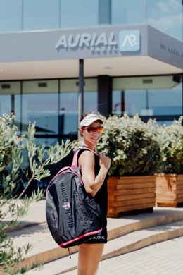 Marta Marrero en uno de los clubes de Aurial Group