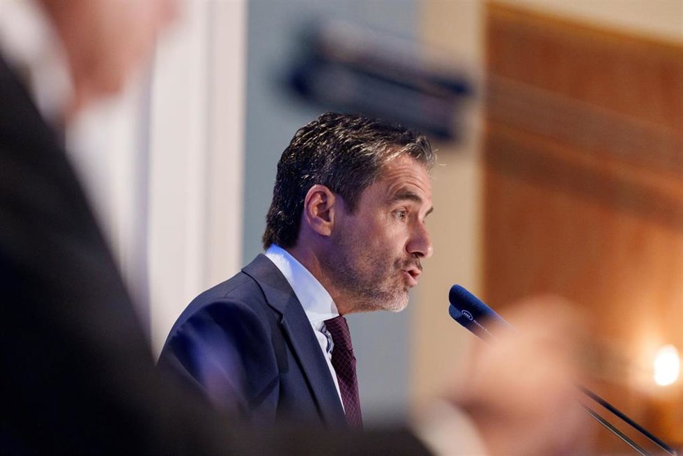 Archivo - El vicesecretario de Cultura y Deporte y portavoz nacional del PP, Borja Sémper.