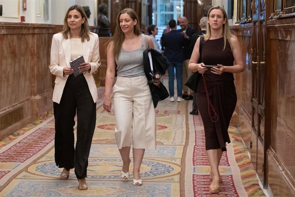 La portavoz del PP en el Congreso, Ester Muñoz