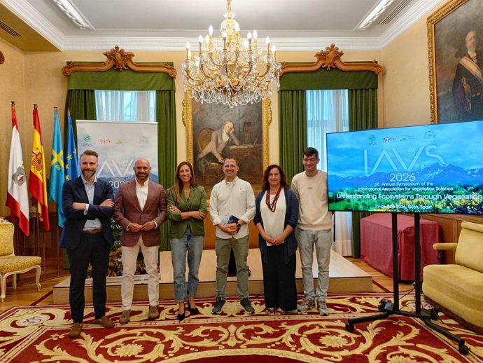Presentación del 68 Annual Symposium of the International Association for Vegetation Sciencie (IAVS), que se celebrará en Laboral Ciudad de la Cultura, del 22 al 26 de junio.