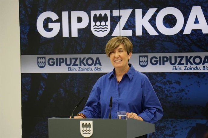 La portavoz de la Diputación de Gipuzkoa, Irune Berasaluze