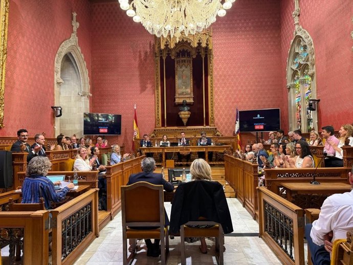 Pleno del Consell de Mallorca.