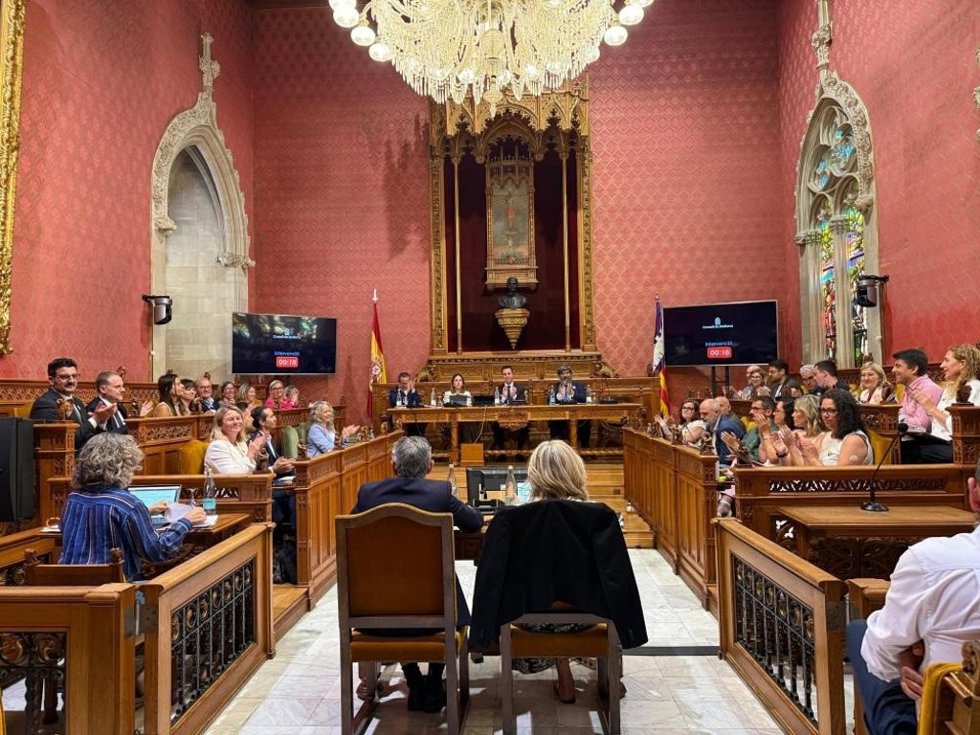 Pleno del Consell de Mallorca.