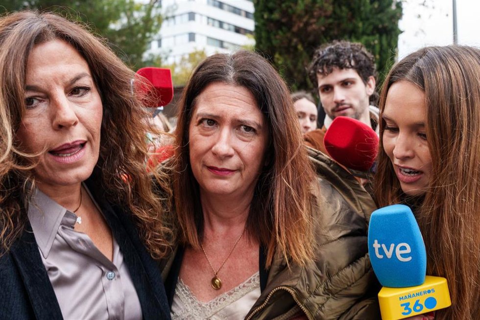Archivo - Leire Díez a su llegada a los juzgados de Plaza de Castilla.
