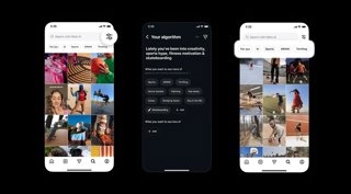 La herramienta 'Tu algoritmo' en la sección de Explorar de Instagram.