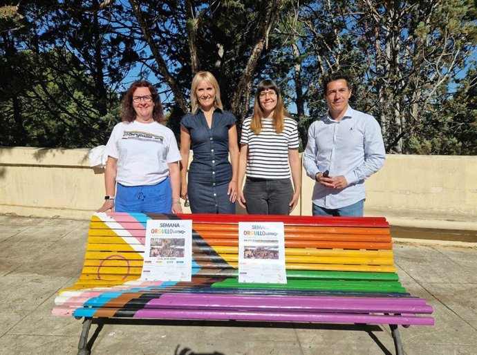 Presentación de la Semana del Orgullo LGTBIQ+ en Teruel.