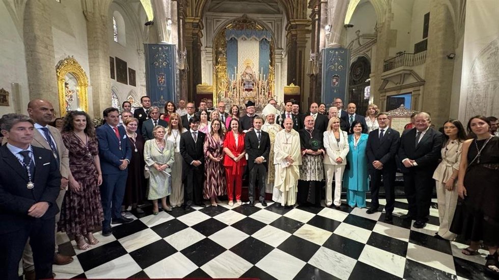 Imagen de los actos con motivo de la celebración de la Virgen de la Capilla, patrona de Jaén, en su día festivo.