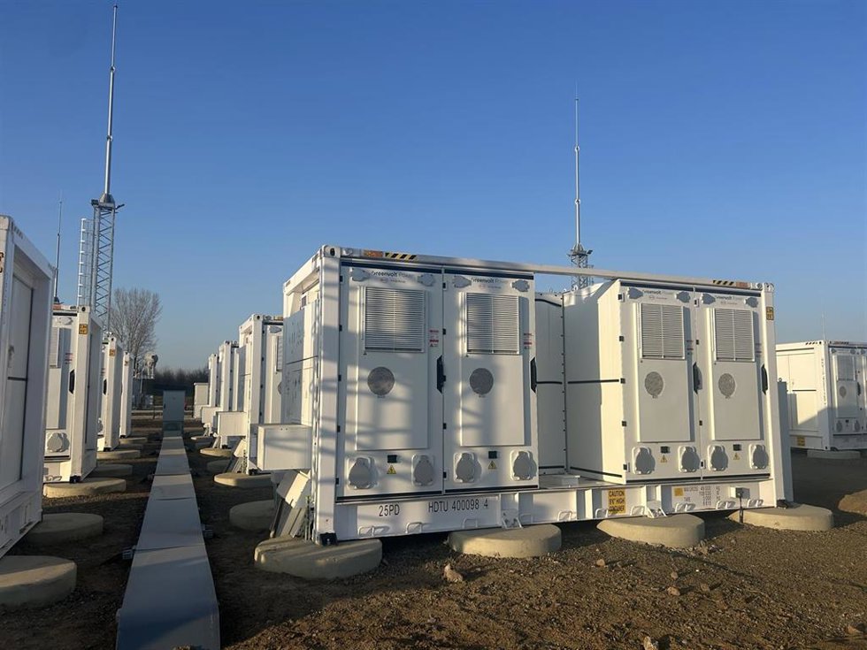 Greenvolt inaugura el mayor sistema de almacenamiento de energía en baterías de Hungría