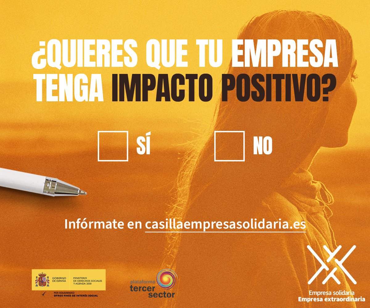 La casilla Empresa Solidaria recaudó más de 124 millones de euros en 2025, la cifra más alta desde su creación en 2018