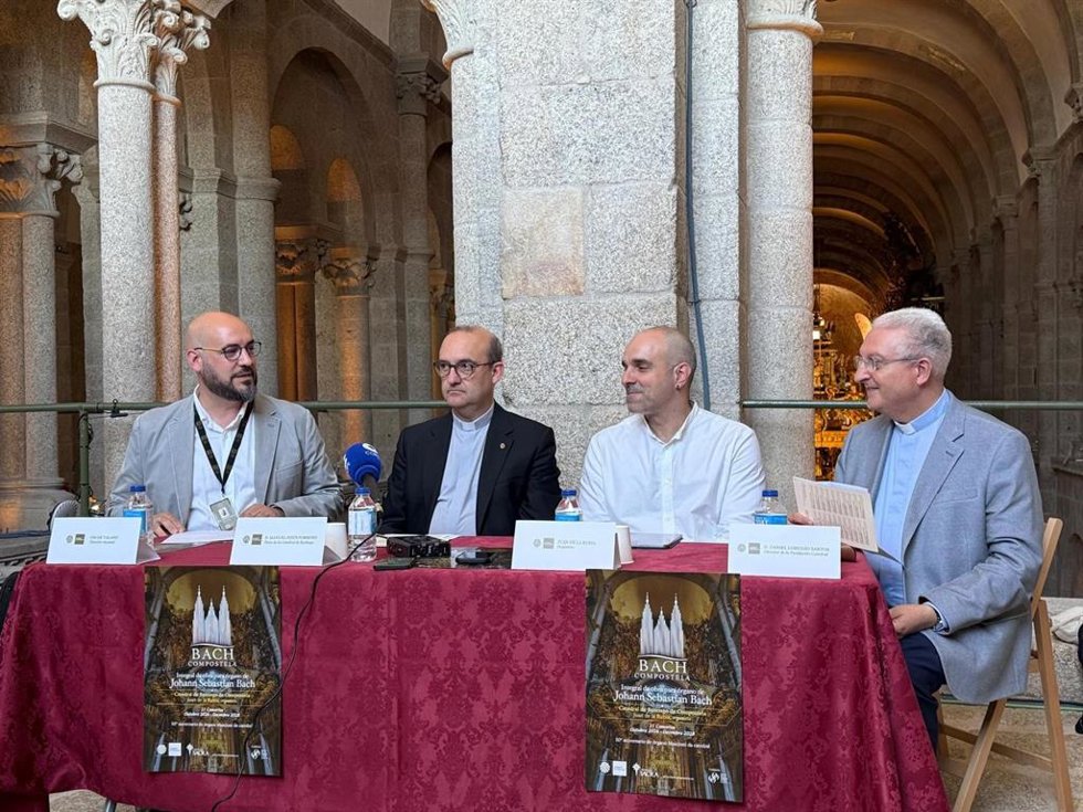 Presentación del ciclo 'Bach Compostela'.