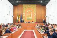 José Ramón Carmona (PP-A), Olga Manzano (PSOE-A) y Julia Ibáñez (PP-A), elegidos secretarios del Parlamento andaluz