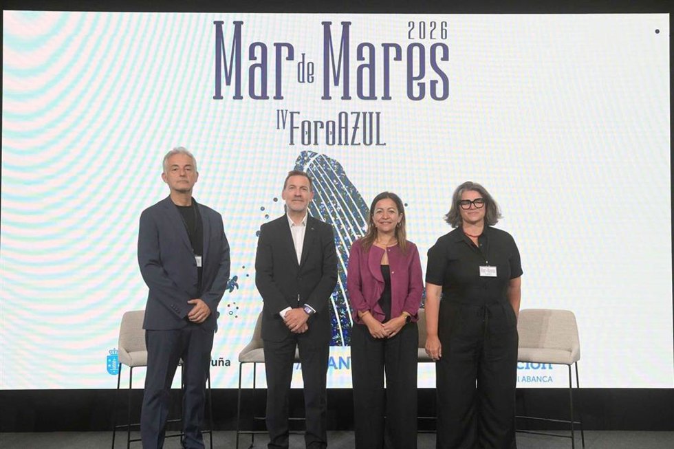 La conselleira de Mar, Marta Villaverde, participa en el IV Foro Azul, enmarcado en el Festival Mar de Mares