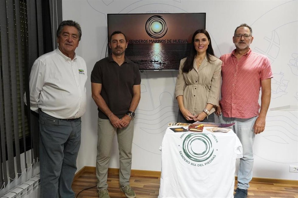 Presentación del proyecto 'Los Senderos Marinos de Huelva'.