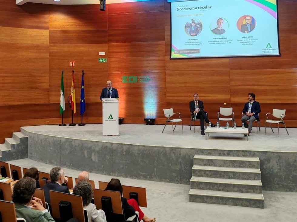 Cumbre de bioeconomía circular celebrada en Sevilla.
