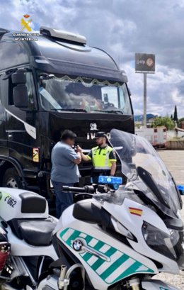 Investigado un camionero por quintuplicar la tasa de alcoholemia en Soria.